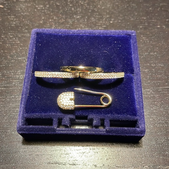 Sterling silver ring set for men and women - Picture 4 of 10